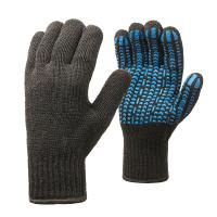 Двойные полушерстяные перчатки с ПВХ (протектор): купить в интернет-магазине