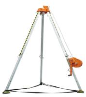 Переносной штатив-тренога  с лебедкой длиной  нерж. трос   30 м.   ( Трипод ). Alpsafe