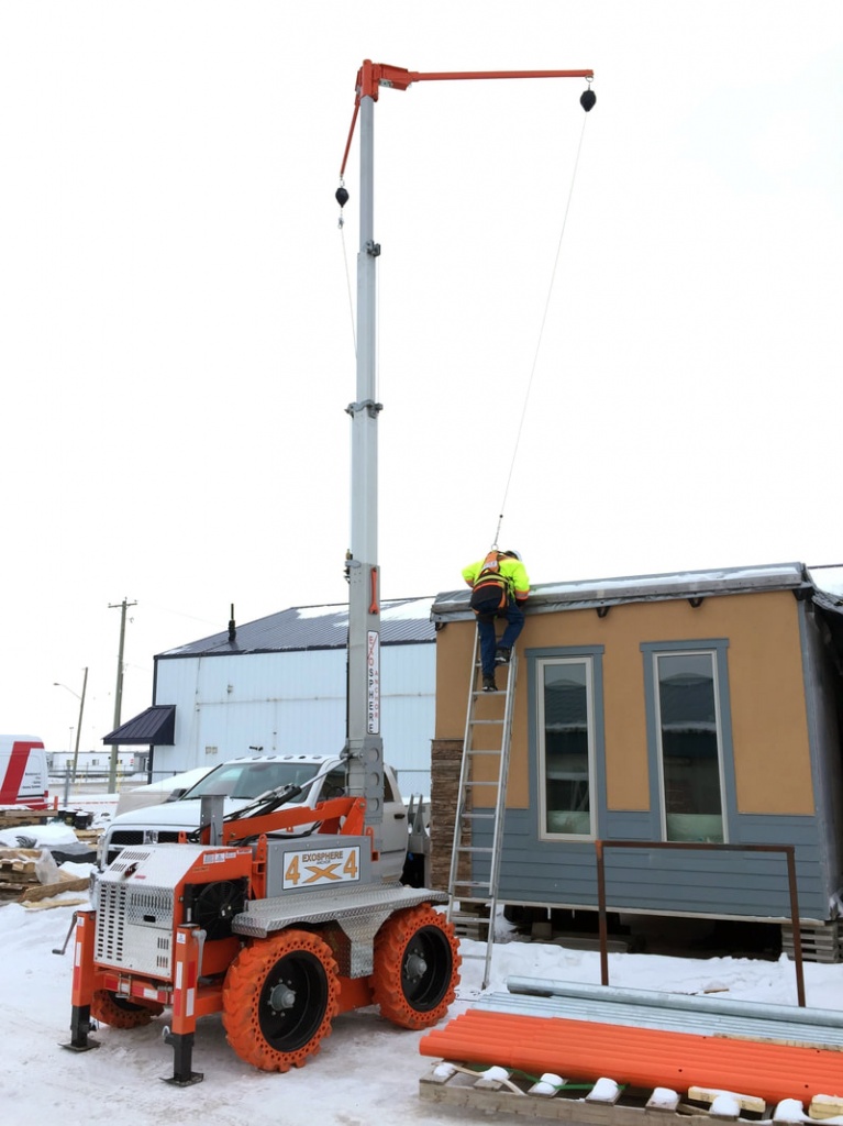 Передвижная противовесная конструкция
