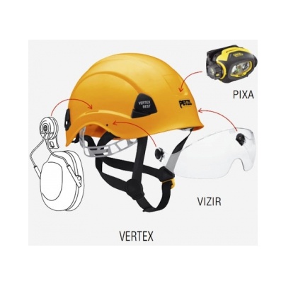 Дополнительное оборудование для каски Petzl VERTEX