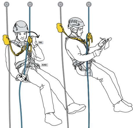 Гибкая вертикальная анкерная линия