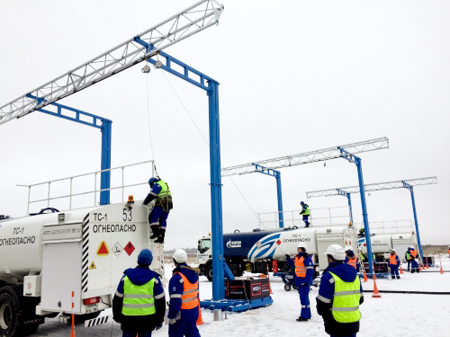 Обеспечение безопасности при работе на автоцистернах