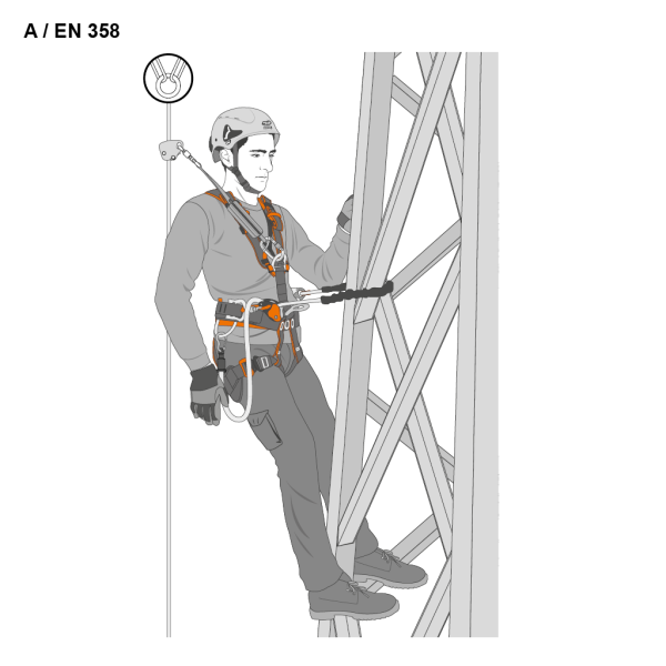 Строп для позиционирования c карабином Climbing Technology FINCH + COMBI: купить в интернет-магазине